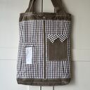 Torba na ramię Tasia "Może kawa?" - duża shopperka handmade