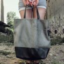 Szara torba na ramię