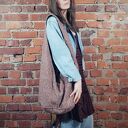 Boogi Bag różowa torba hobo w stylu boho