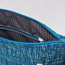 Torebka listonoszka wodoodporna, torba na ramię, mała torebka przez ramię szkic błękitny