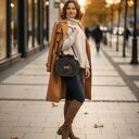 Torebka pierścienie ze sznurka czarno złota rękodzieło Tps01 -14