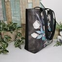 Torebka damska shopperka na ramię - pojemna (A4), polski produkt handmade