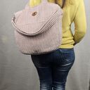 1. 💗 Pastelowy Róż - Duża Torba na Co Dzień | Pojemna, Funkcjonalna, z Kieszeniami