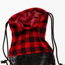 Plecak flanelowy unisex grunge na ramię Borba