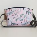 Torebka MINI wodoodporna - Pastelove Liście - NA ZAMÓWIENIE