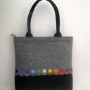 Torebka XL z Kolorowymi Kropkami