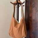 TORBA LNIANA DWUSTRONNA100% NATURALNY LEN 49x38 cm