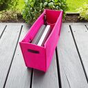 Organizer z filcu - różowy wkład do torebki