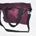 Torba hobo XXL - oberżyna, czerń