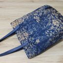 Worek Hobo - ornament vintage - pakowna torba na ramię A4