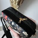 Torebka Box Prostokątny Motyl Na Czarnym Tle