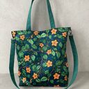 Torba hobo XXL - print botaniczny