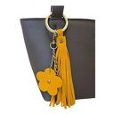 Skórzana torebka na ramię, czekoladowa