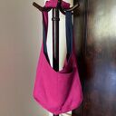 TORBA LNIANA DWUSTRONNA100% NATURALNY LEN 49x38 cm