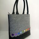 Torebka XL z Kolorowymi Kropkami