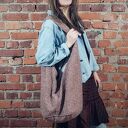 Boogi Bag różowa torba hobo w stylu boho