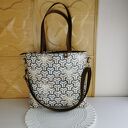 Pojemna torebka shopper handmade z kosmetyczką i portfelikiem