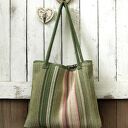 Szydełkowa torba na ramię, duża, 100% bawełny - Piwonia