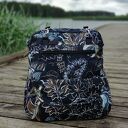 Torebka listonoszka - kwiaty vintage