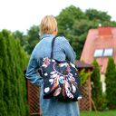 Torba shopper na zakupy wodoodporna torba zakupowa shopperka torba na ramię łapacz snów