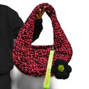 Tropica - kolorowa szydełkowa torba z recyklingu