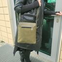 Listonoszka z klapką Ada kolor zielony