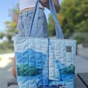 Pikowana duża torba shopper Solina na ramię - wygoda i styl w jednym