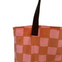 Torba Mr. M Pixel pomarańczowa - uszy skóra naturalna