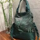 Torba hobo XXL - liście palmy