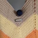 Torebka szydełkowa „Sunset Vibes” - boho na ramię z podszewką