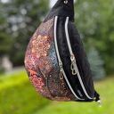 Nerka XL „Paisley Dream” na ramię - miniportfelik gratis (handmade)