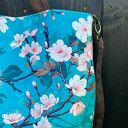 Torba na ramię XXL - print kwitnąca wiśnia