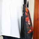 Pojemna listonoszka shopperka KOT na ramię Gianna - wodoodporna