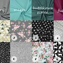 Torebka listonoszka podkówka szara z turkusową klapką i różowym paskiem