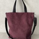 Torba hobo XXL - oberżyna, czarny