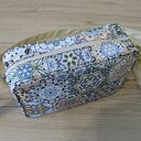 Handmade torebka na ramię Single Bag - beżowe heksagony