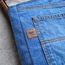 upcyklingowa jeansowa mini torebka damska