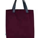 Torba na ramię Mr. m Velvet Burgund - uszy ze skóry naturalnej