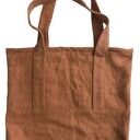 TORBA LNIANA DUŻA 100% NATURALNY LEN 55x48 cm