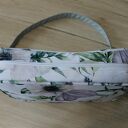 Single Bag motyl na kwiatach - torebka na ramię handmade