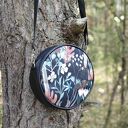 Round Bag Jesienna Łąka - torebka na ramię handmade