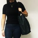 Duża torba na ramię z upcyklingu jeans - Majunto 47 G-Star