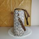 Pojemna torebka shopper handmade z kosmetyczką i portfelikiem
