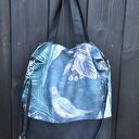 Torba hobo XXL - Tajemniczy Ogród na ramię