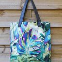 Torba na ramię Mr M Monstera Fluo - uszy z naturalnej skóry