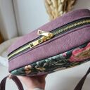 Torebka Box Prostokątny w kwiaty