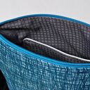 Torebka listonoszka wodoodporna, torba na ramię, mała torebka przez ramię szkic błękitny