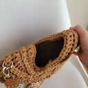 Torba muszla z sznurka bawełnianego z parcianym paskiem