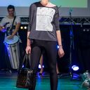 Torba miejska - ciemny szary i pudrowy róż