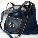 Torba z Granatowego Jeansu